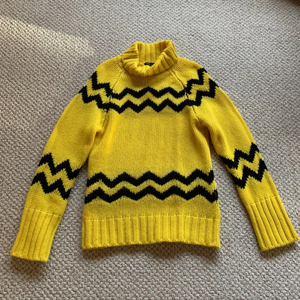 JOSEPH - Chunky Intarsia Turtleneck - Like New!! - Picture 7 of 11